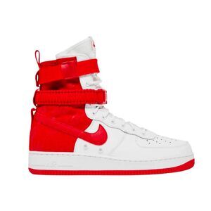 NIKE SF Air Force 1 High 'University Red' Sneakers Size 13